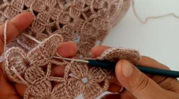 VERY GOOD Crochet motif pattern you will see for the first time 