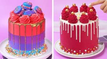 Most Satisfying Colorful Cake Decorating Tutorials | Awesome Cake Hacks Recipes | How To Cake