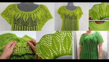 Simple Crochet Blouse