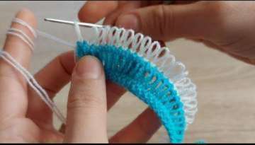 BEAUTIFUL MAGICAL STITCH FOR CROCHET VEST OR BLOUSE(video tutorial)