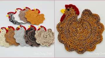 5 Spring and Easter Potholder Free Crochet Patterns