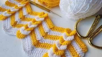 NEW DESIGN ❗ VERY EASY Crochet Blanket Cardigan Bag Knitwear Vest Sweater Models 