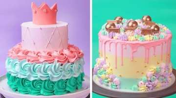 DIY | Creative Chocolate Cake Decorating At Home | So Yummy Colorful Cake Decorating Hacks Ideas
