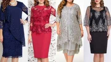 plus size women Western designr double breasted flutter fitted plain and floral lace sheath dress...