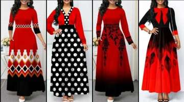 Mantra Styles Women's Printed Long Maxi Dresses/Stylish And Elegant Designer Maxi Dresses