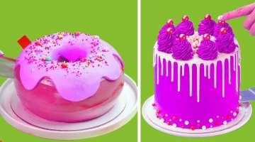 Easy Cake Decorating Ideas | Yummy Dessert Recipes | 10 Easy Cake Decorating Tutorials | How To C...