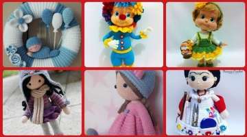 soo Cute And Beautiful Sweet Amigurumi Dolls Crocheted Toy Dolls Amigurumi Doll Toys