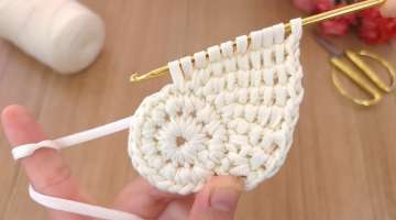 INCREDIBLE - MUY HERMOSO You'll love this crochet idea