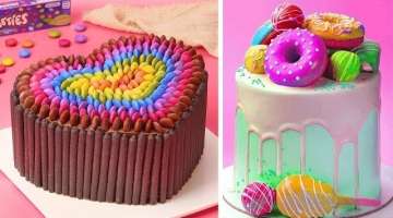 Top 10 Indulgent Colorful Cake Decorating Ideas | Amazing Chocolate Cake Decorating Recipes
