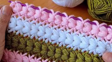 Super Easy Knitting krochet baby blanket...