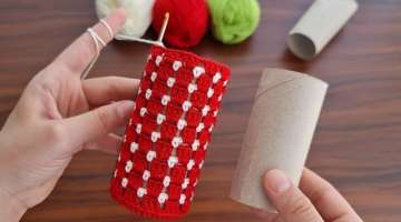 MUY BONİTO Crochet and pencil case / merenda wadah hook dan pencil