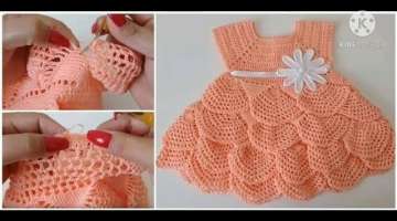 Crochet baby frocks design 2020 || Latest crochet frock designs for baby girl- Fashion ideas pk