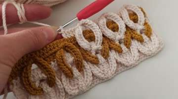 PERFECT wonderful new crochet bag, wallet, shawl, baby blanket knitting model