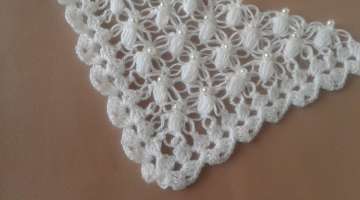 crochet chal shawl with subtitles in several lenguage
