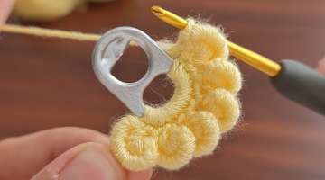 Wow! Knit with Opening Ring, My friends loved it...