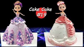 How To Make Barbie Cake | Princess Cake Decorating Tutorial Video | Part 19