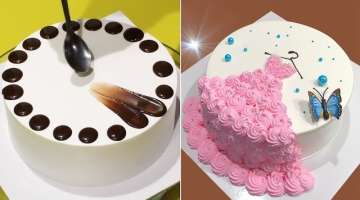 Amazing Cake Decorating Tutorial Like a Pro | Yummy Chocolate Cake Decorating Recipes | Cake Desi...