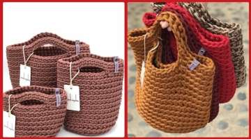 Large crochet tote bags XL Size | Crochet rop purse | Crochet handbags | Large market bag 2021-22