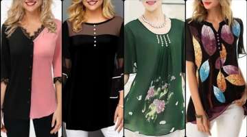 Most stunning casual top & blouse's patch work multi collection for women | Part 1