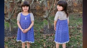 Easy Crochet Dress | Easy Crochet Toddler Dress Crochet Bolero I Bag O Day Crochet Tutorial