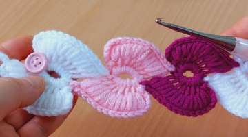 Eye-catching crochet knitting 