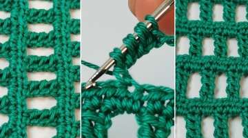 CROCHET TUTORIAL: HOW TO Crochet STITCH PATTERN/ Coasters, Blanket 