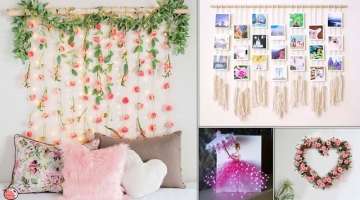 8 Best DIY Wall Hanging Room Decor Projects ! For Small House