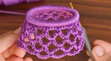 INCREDIBLE MUY HERMOSO Very Easy! You can make a lot of money with yarn...